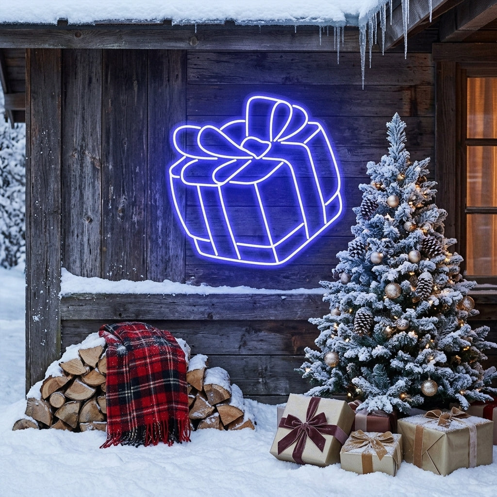 Christmas Gift Neon Sign