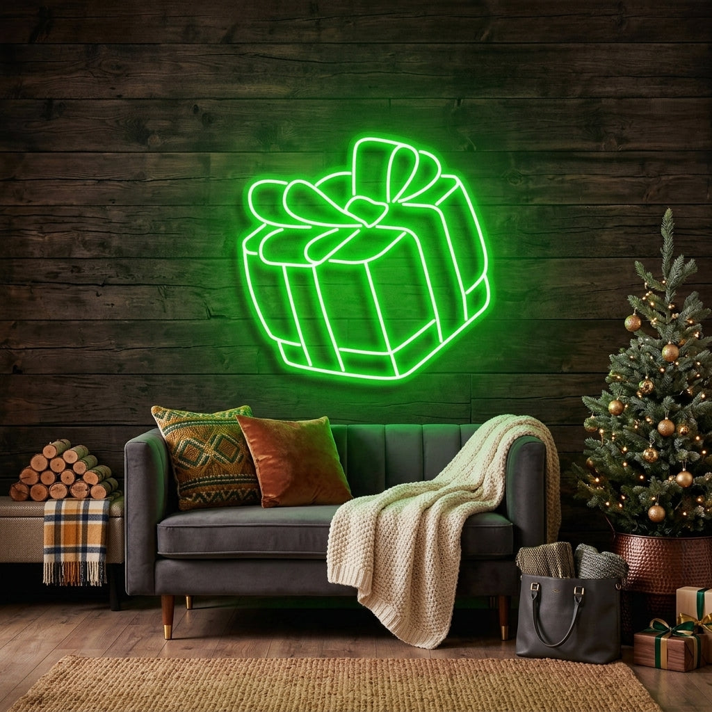 Christmas Gift Neon Sign