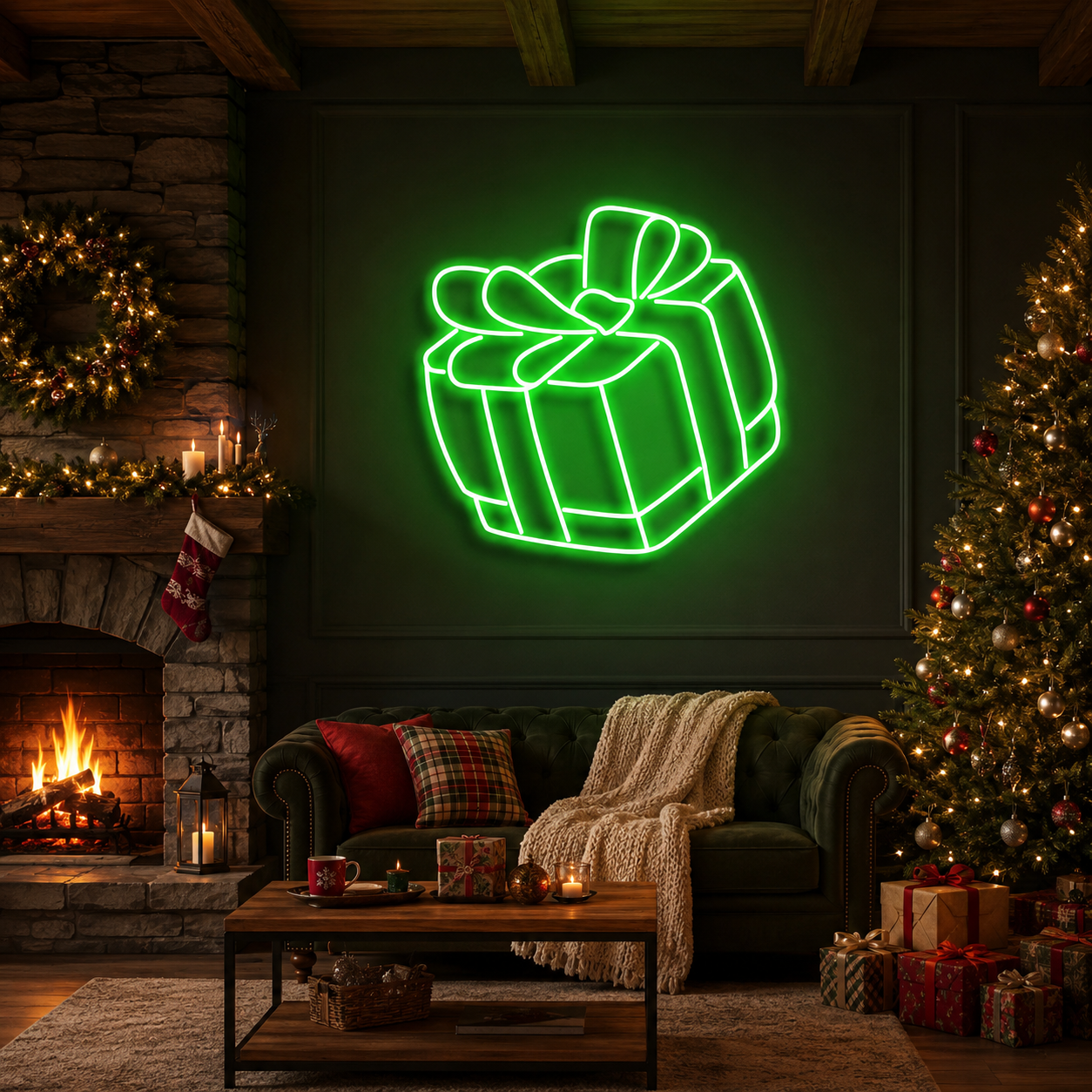 Christmas Gift Neon Sign