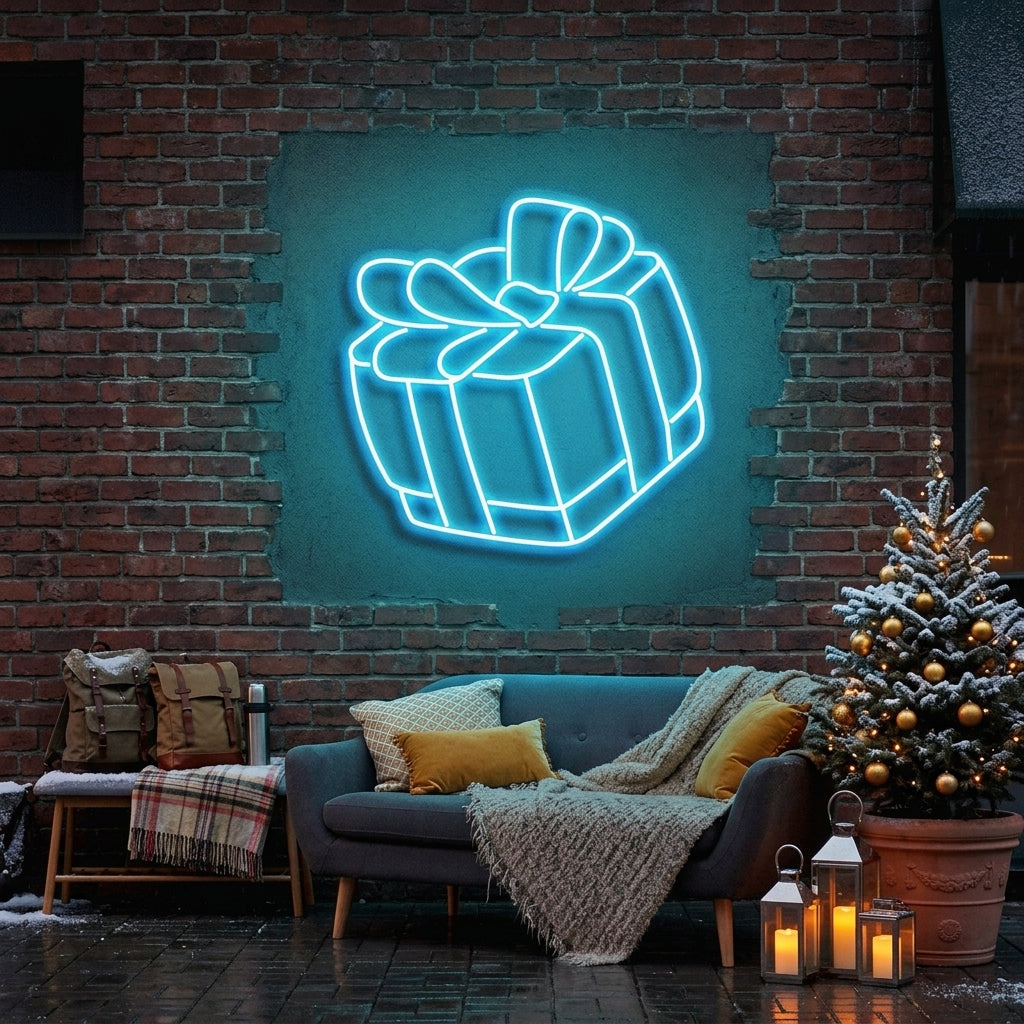 Christmas Gift Neon Sign
