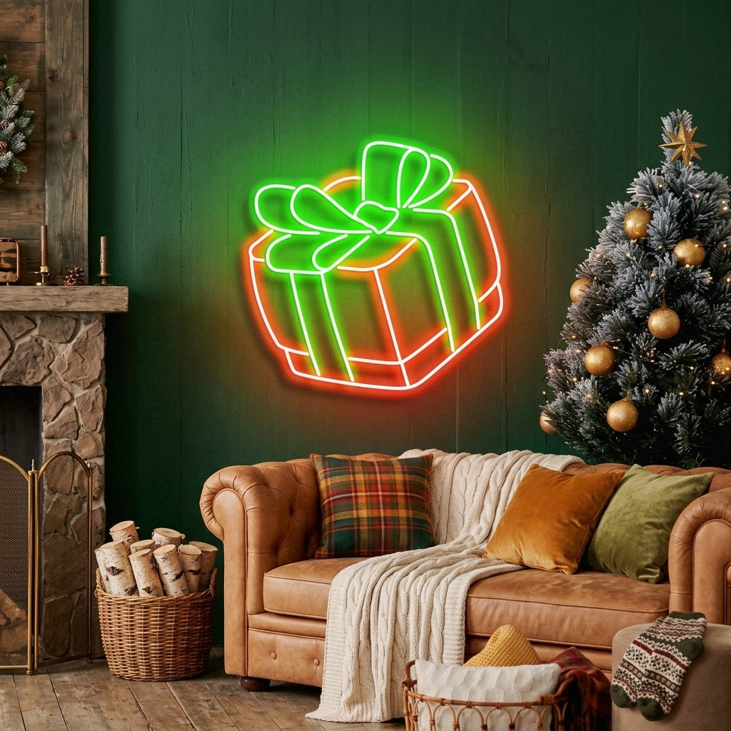 Christmas Gift Neon Sign
