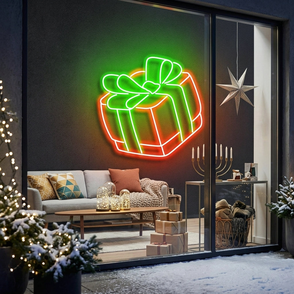 Christmas Gift Neon Sign