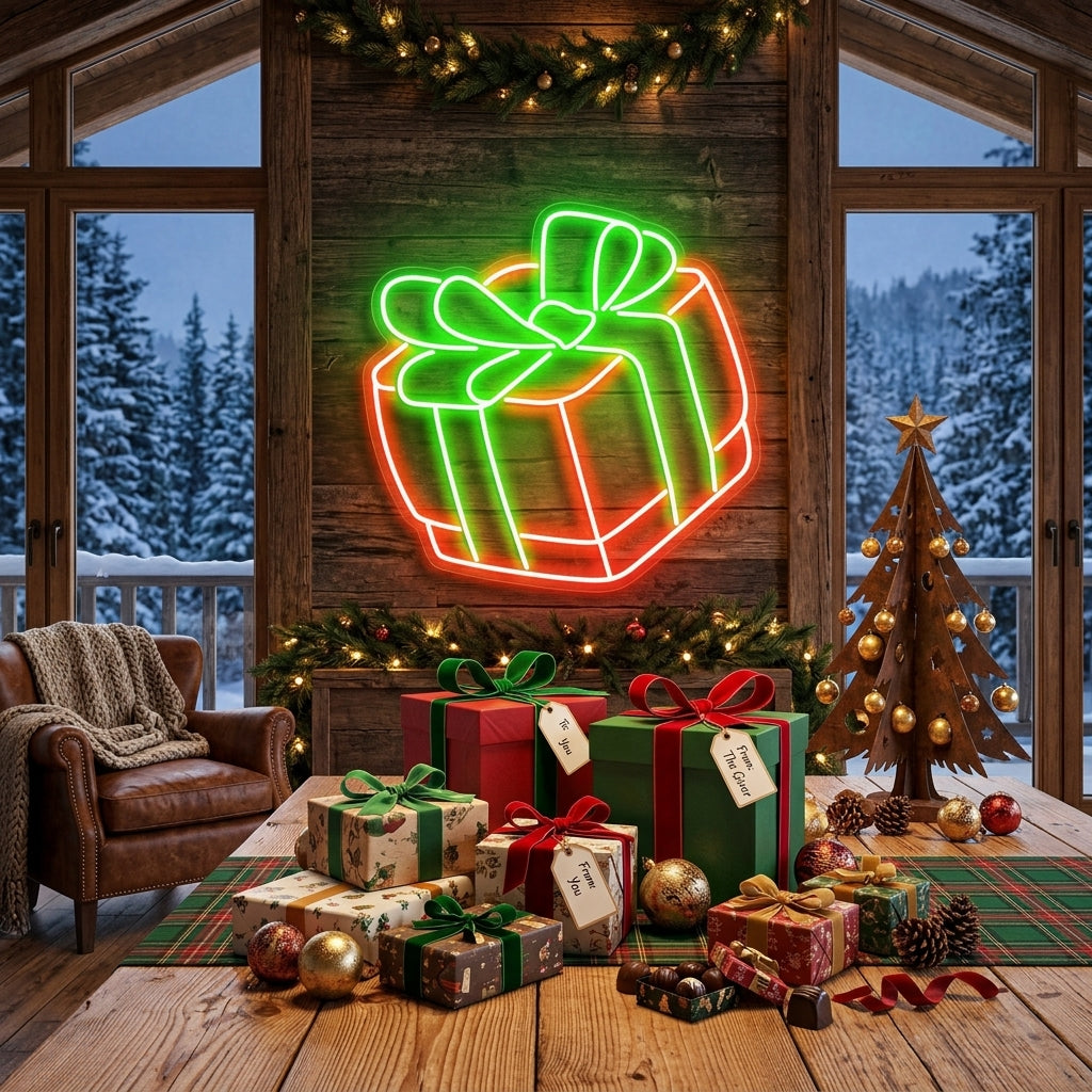 Christmas Gift Neon Sign