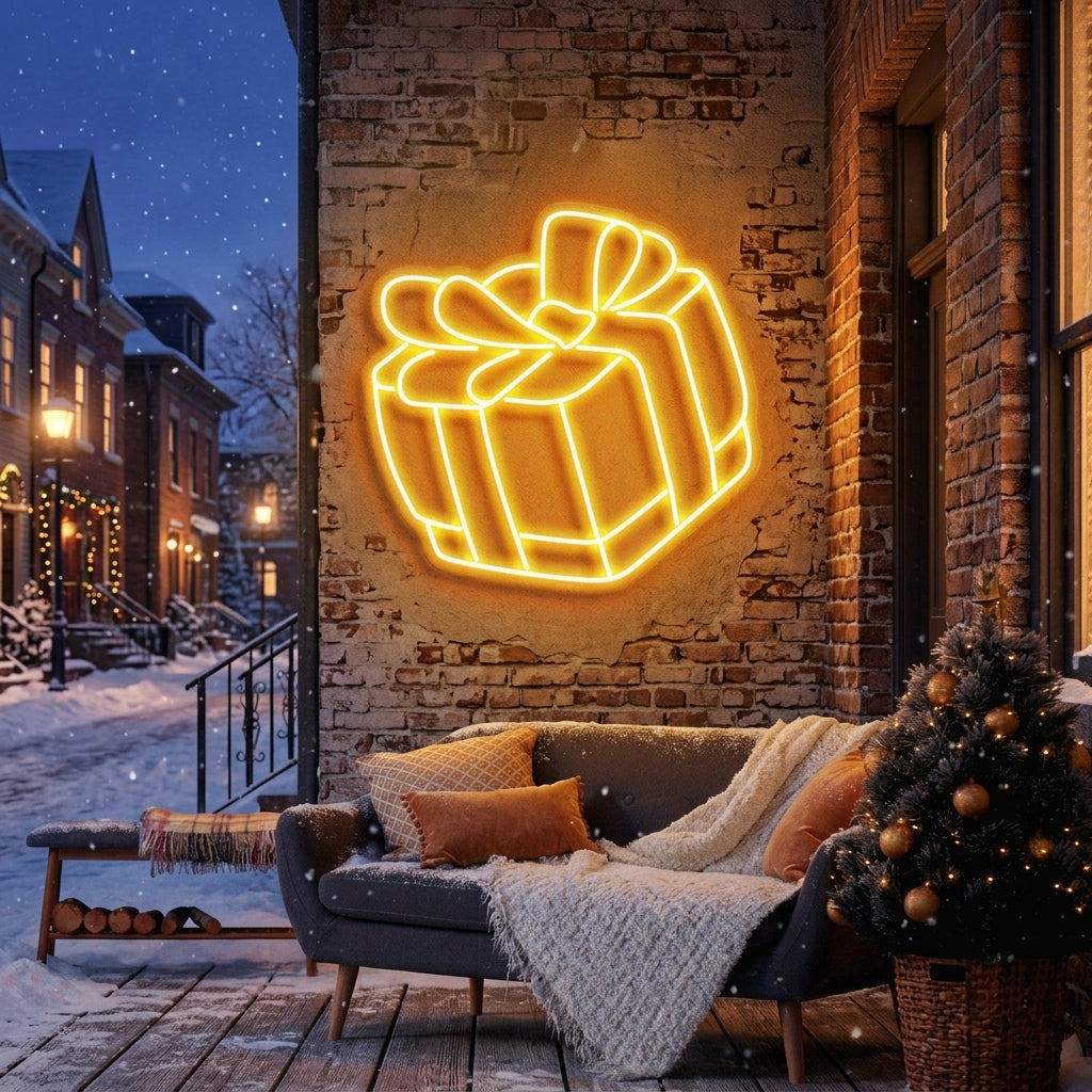Christmas Gift Neon Sign