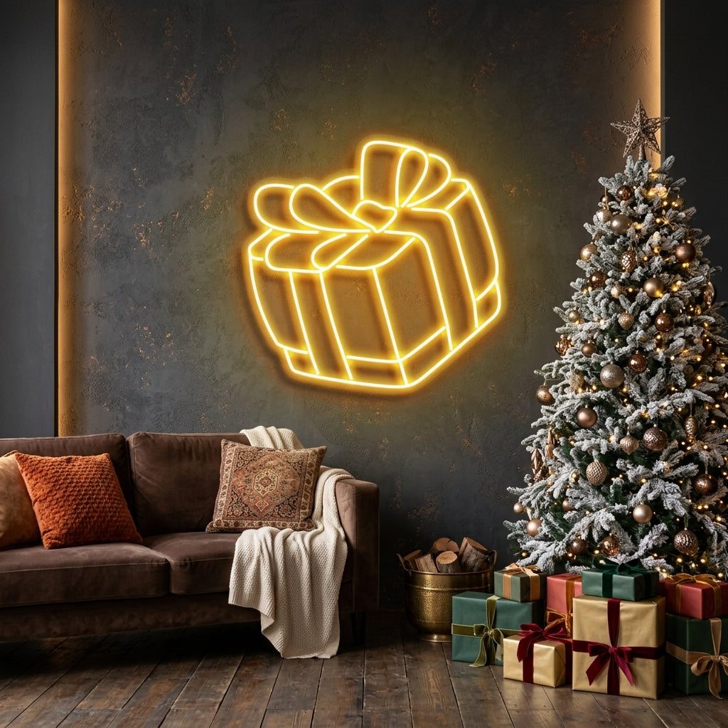 Christmas Gift Neon Sign