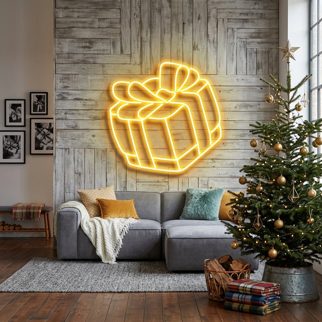 Christmas Gift Neon Sign
