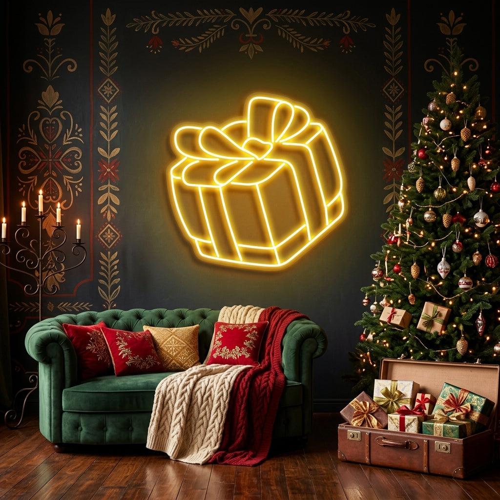 Christmas Gift Neon Sign