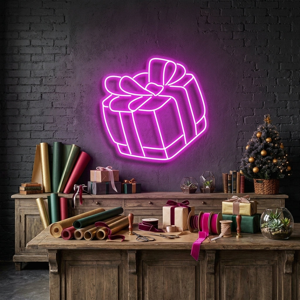 Christmas Gift Neon Sign