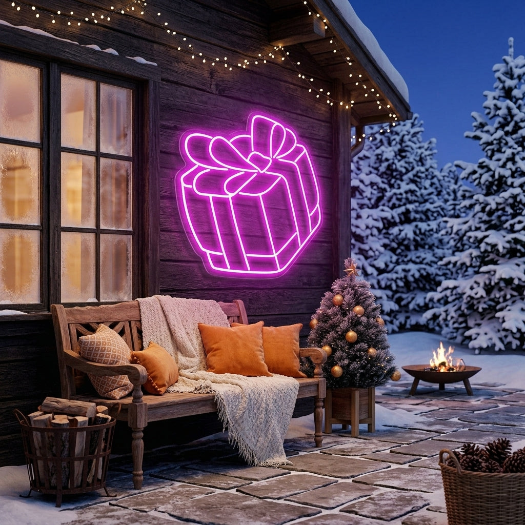 Christmas Gift Neon Sign