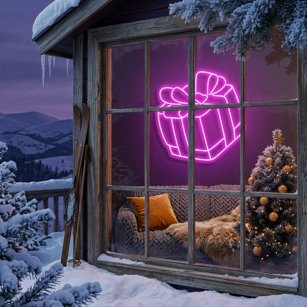 Christmas Gift Neon Sign