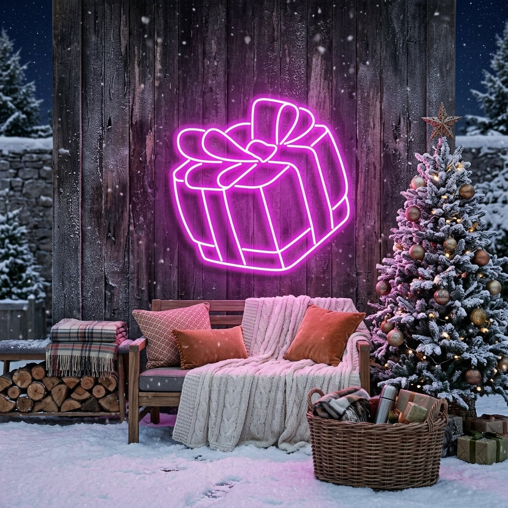 Christmas Gift Neon Sign
