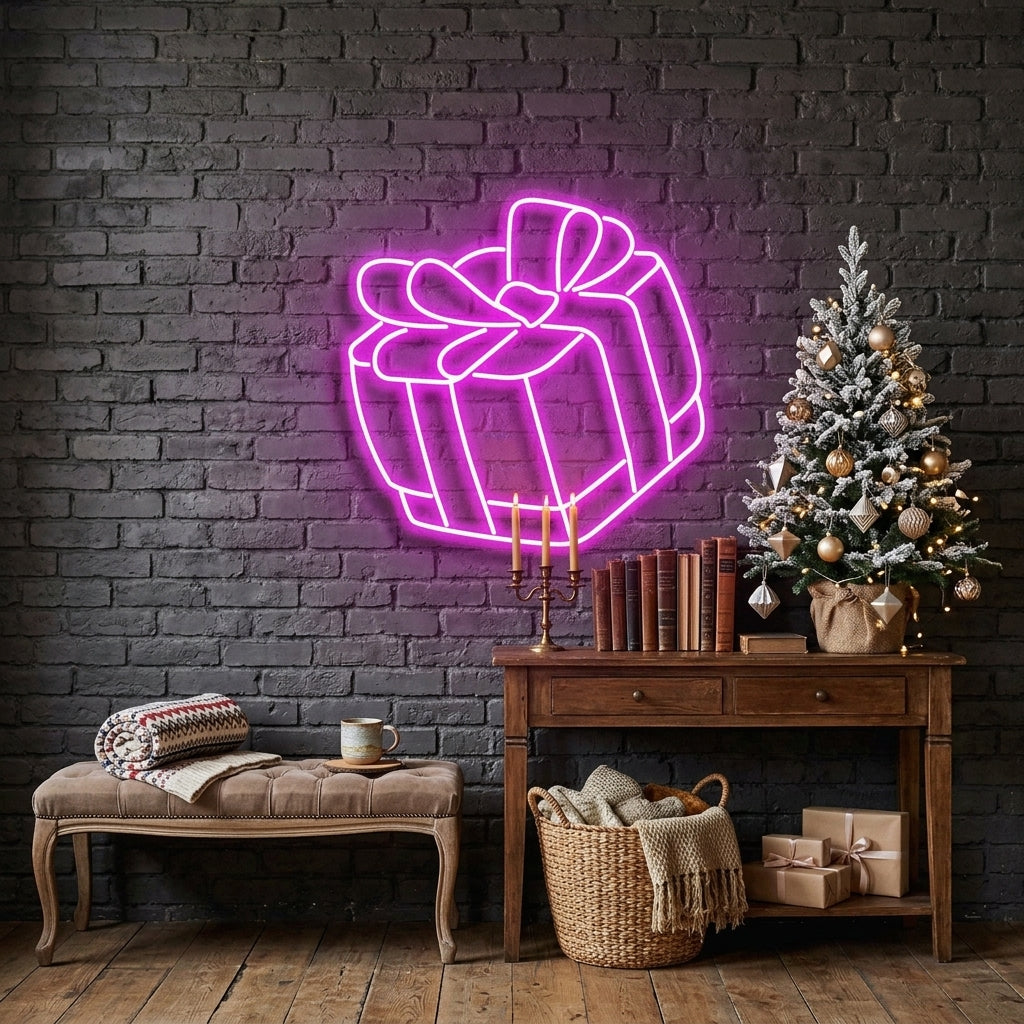 Christmas Gift Neon Sign