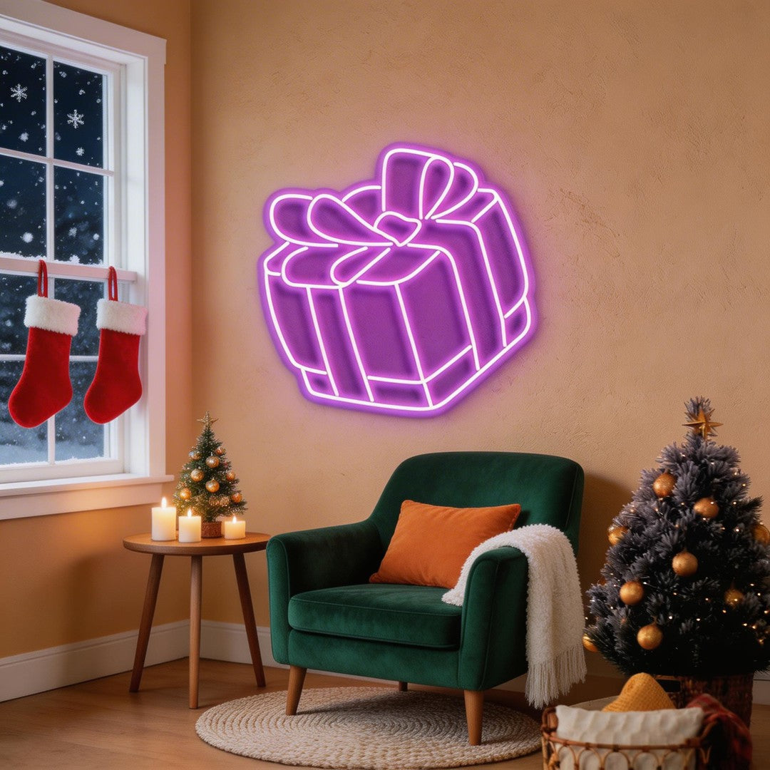 Christmas Gift Neon Sign