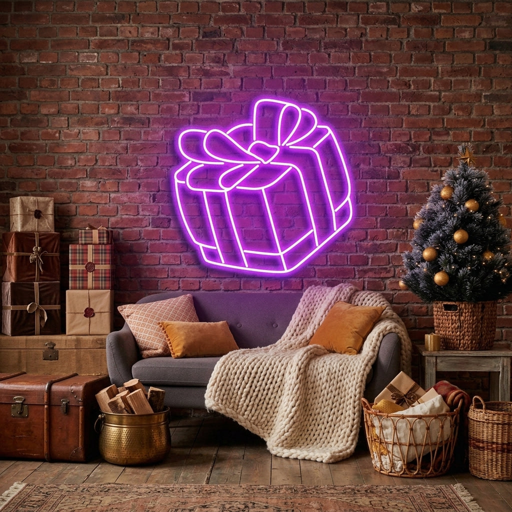 Christmas Gift Neon Sign