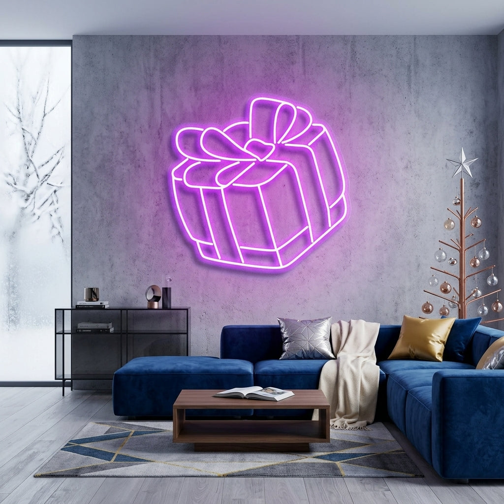 Christmas Gift Neon Sign