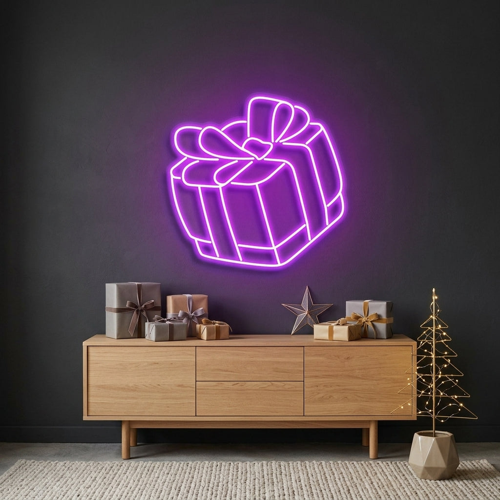 Christmas Gift Neon Sign