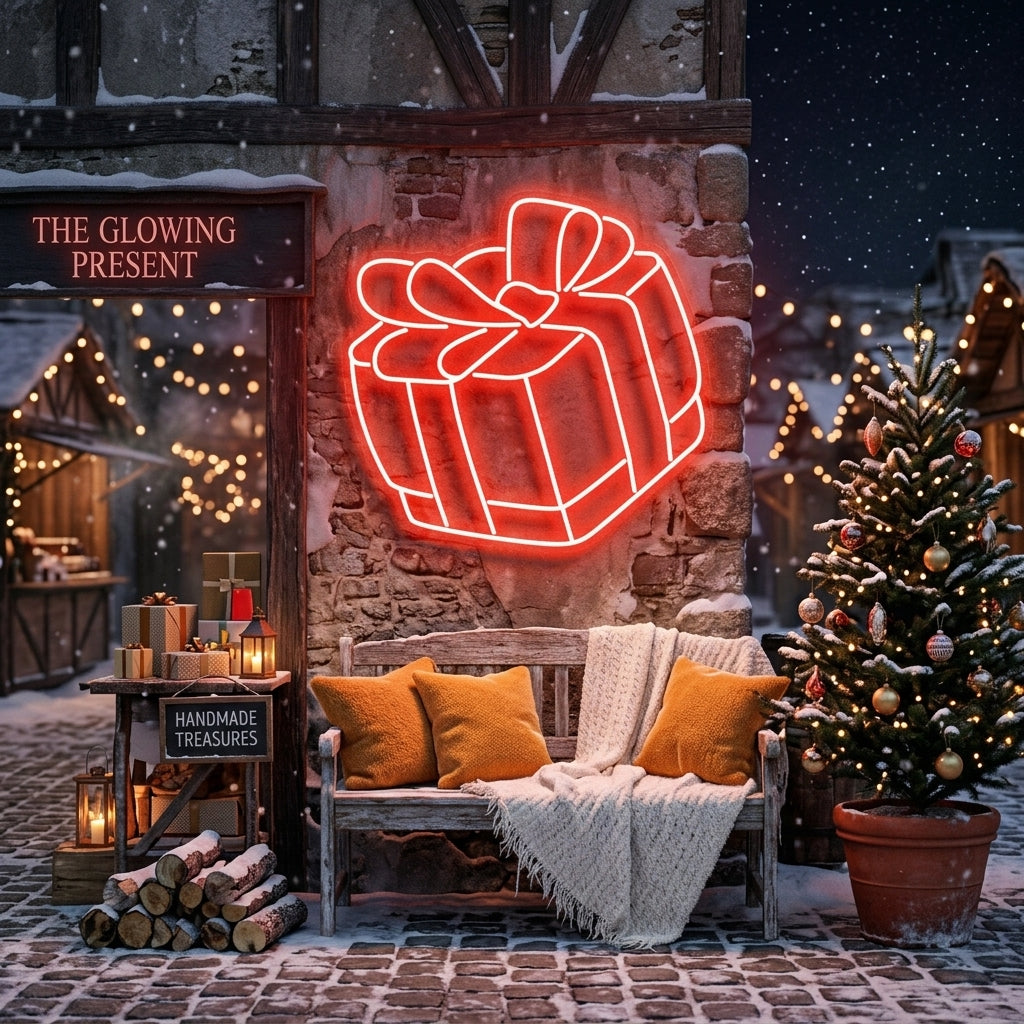Christmas Gift Neon Sign
