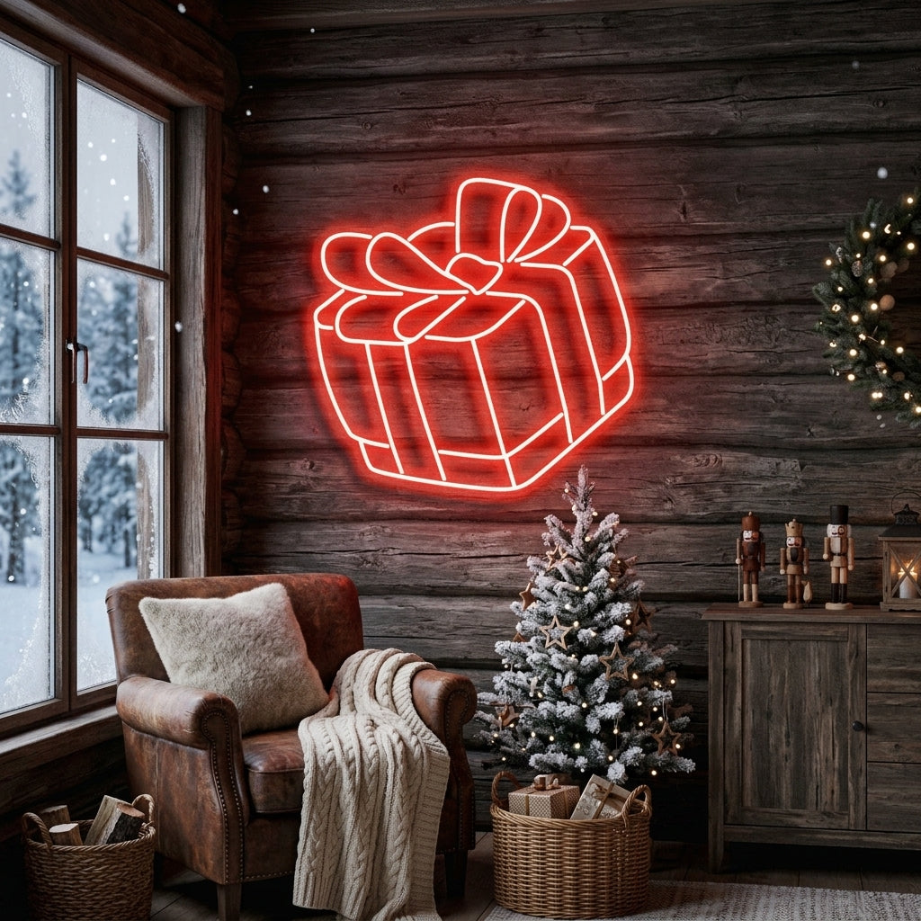 Christmas Gift Neon Sign