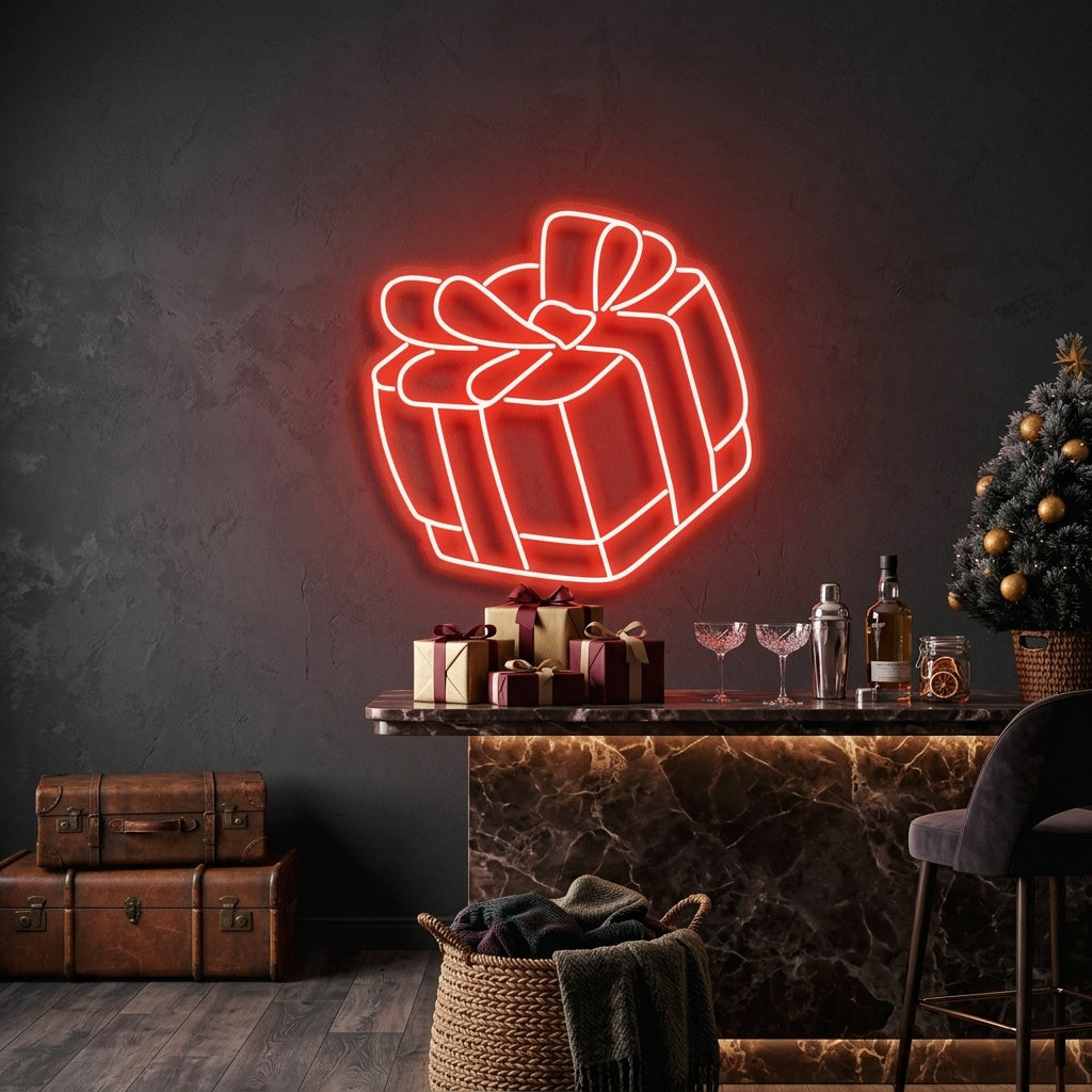 Christmas Gift Neon Sign