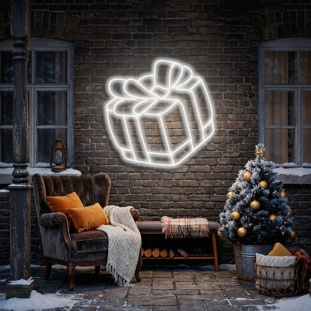 Christmas Gift Neon Sign