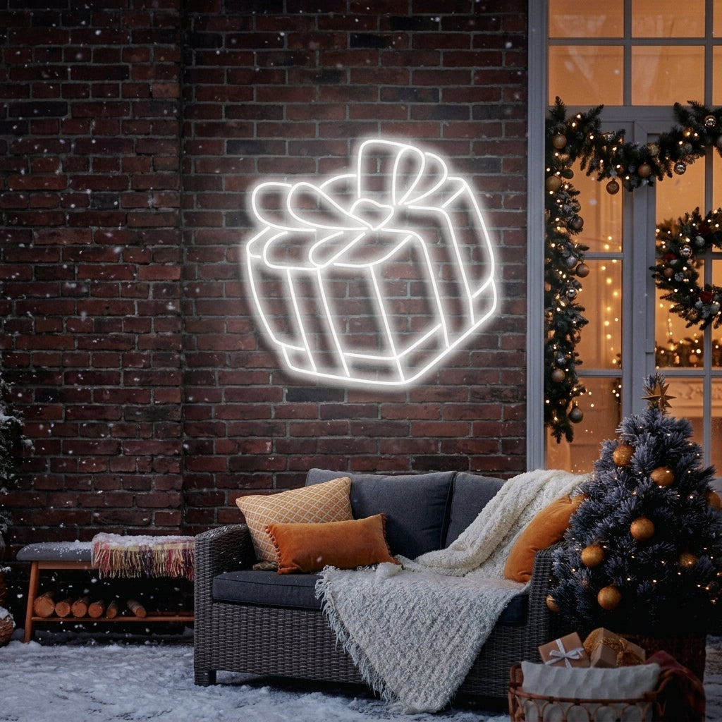 Christmas Gift Neon Sign