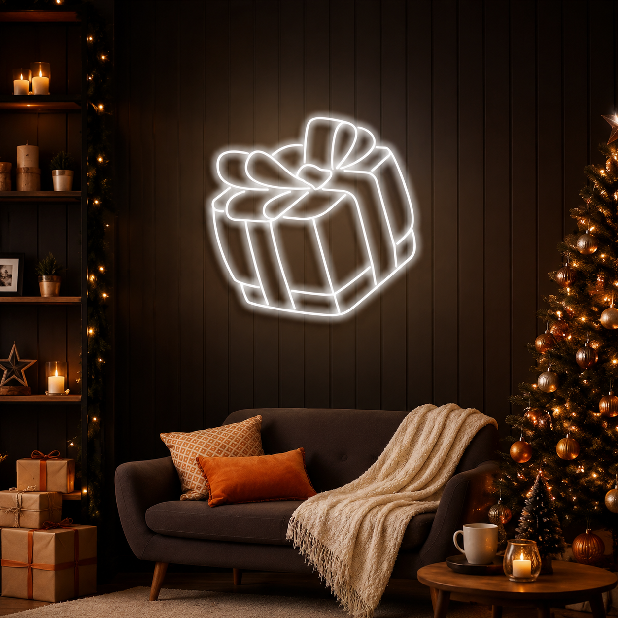Christmas Gift Neon Sign