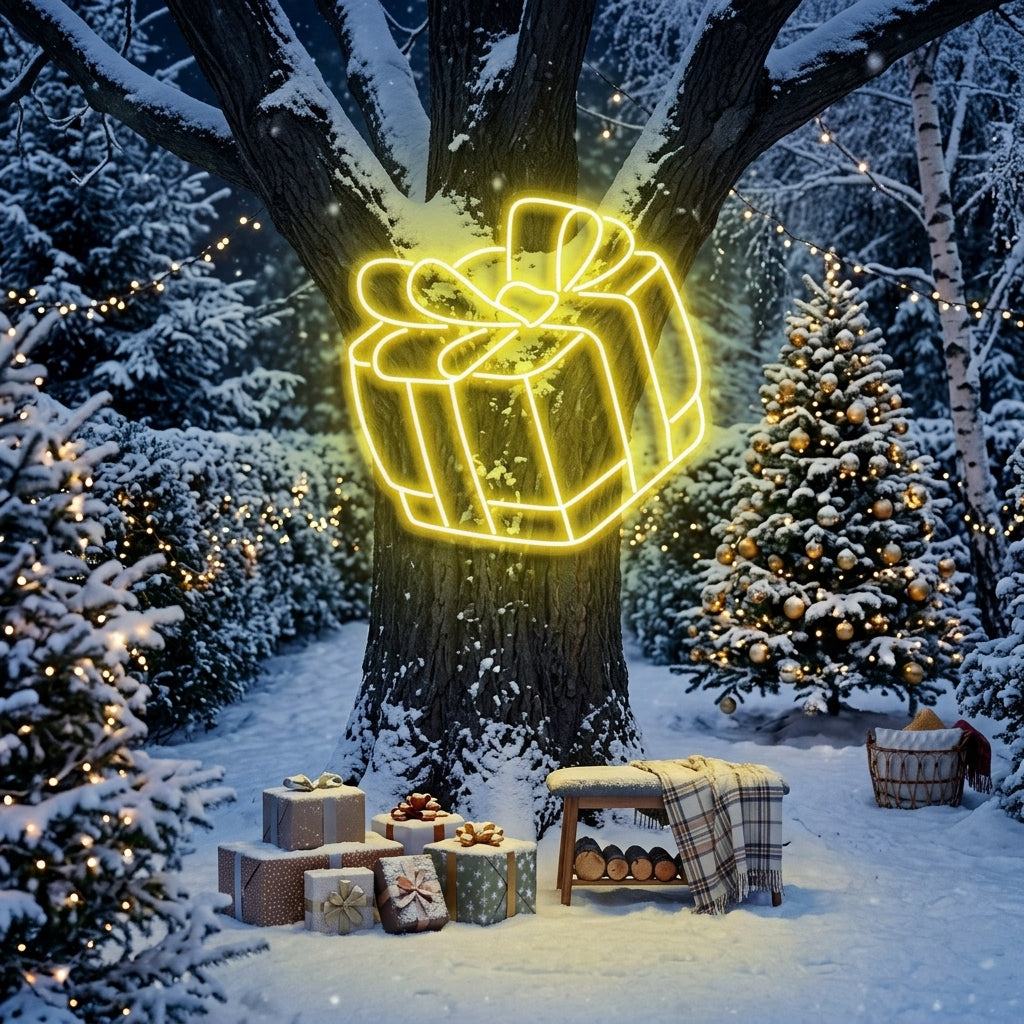 Christmas Gift Neon Sign