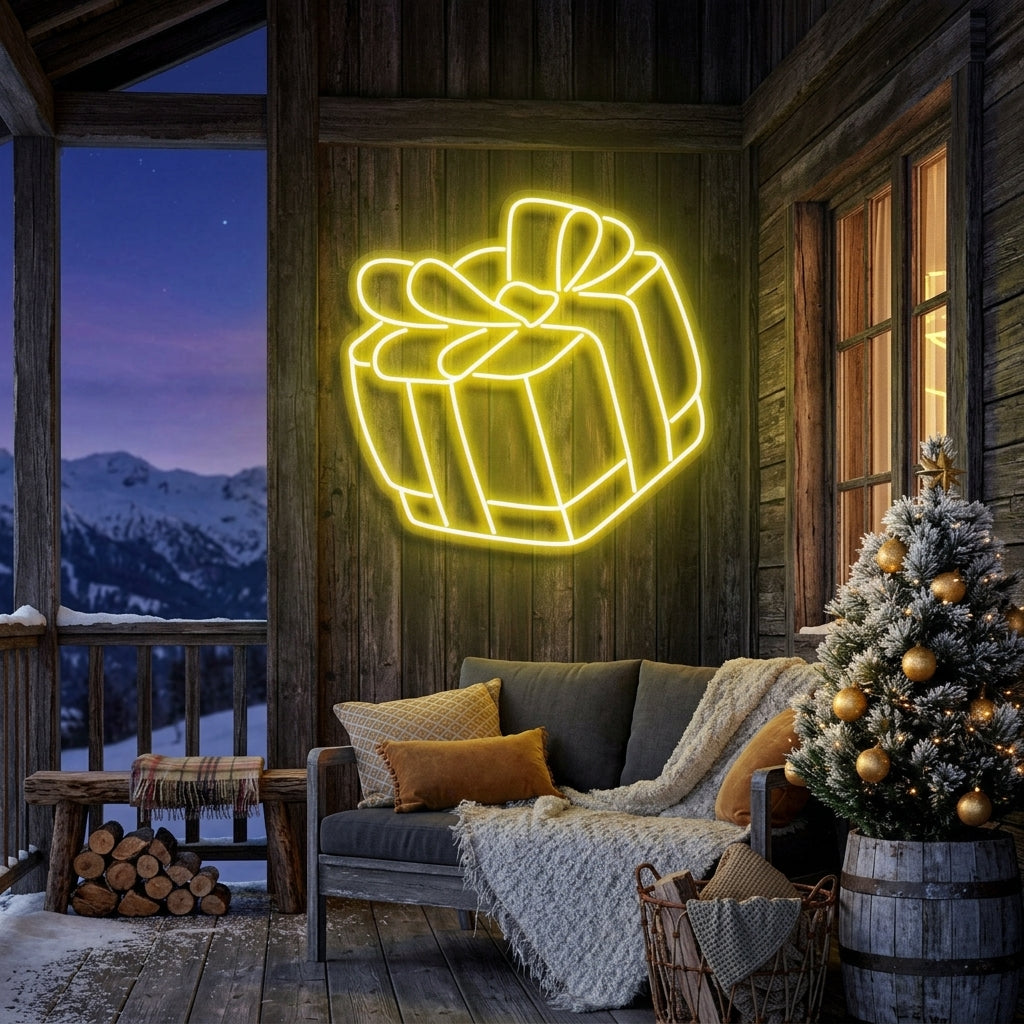 Christmas Gift Neon Sign