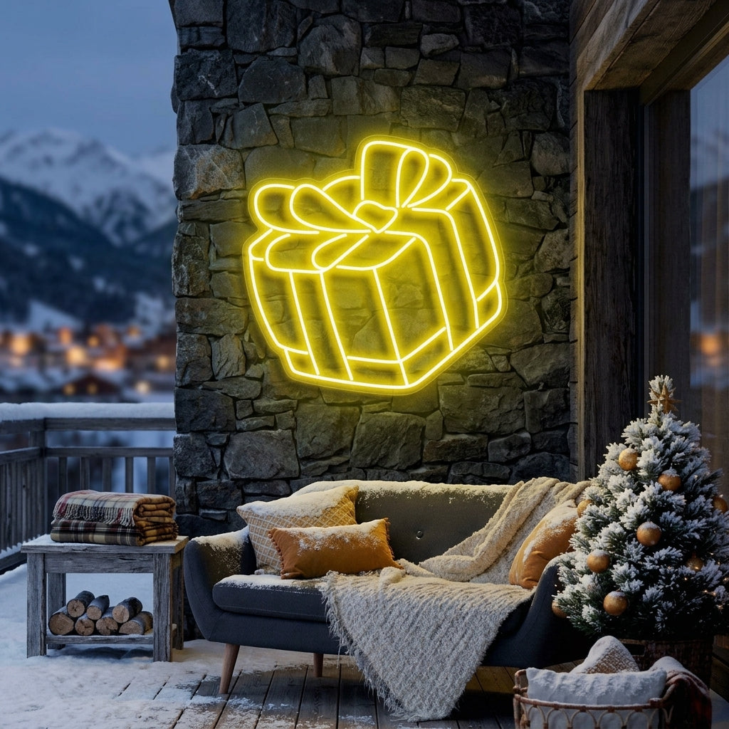 Christmas Gift Neon Sign