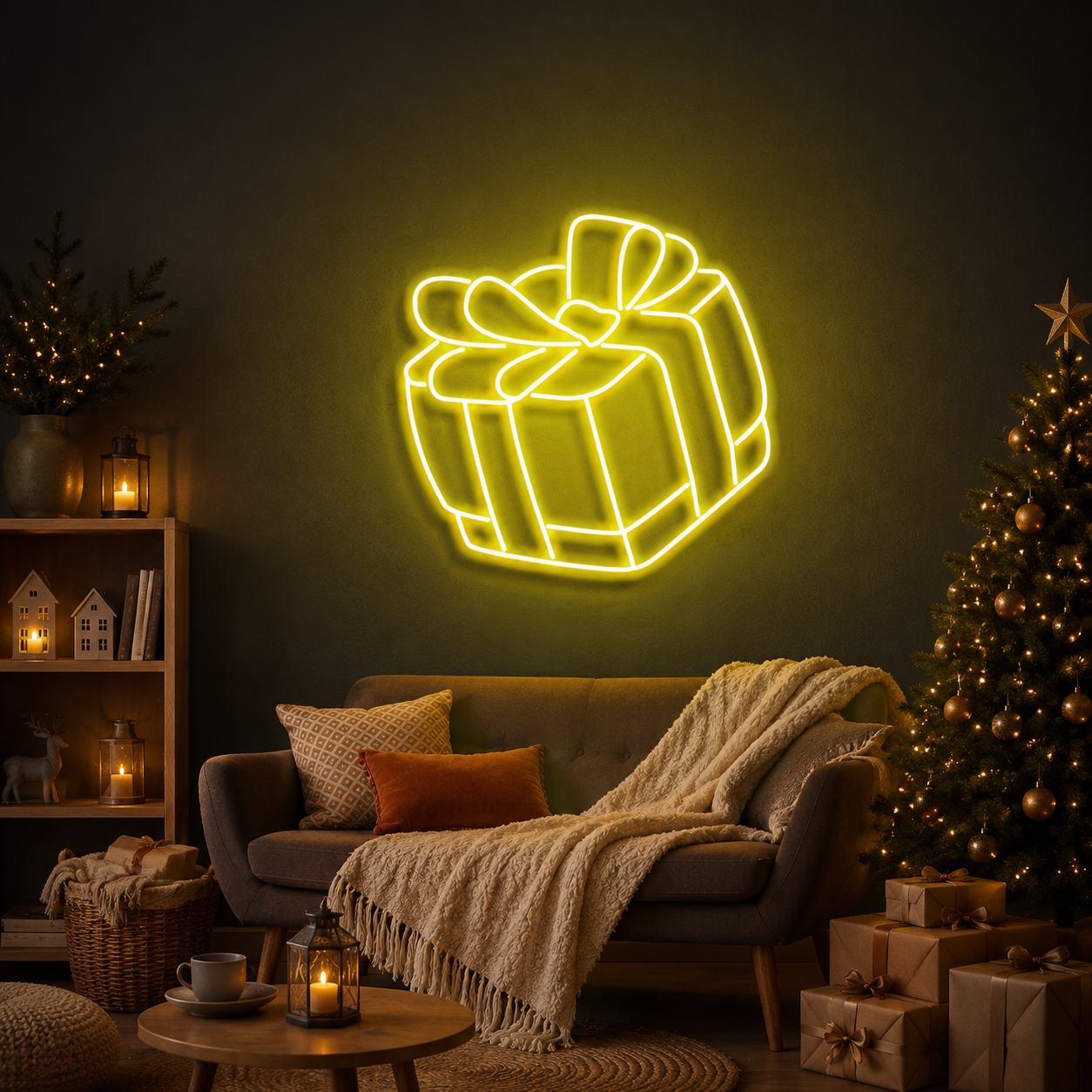 Christmas Gift Neon Sign
