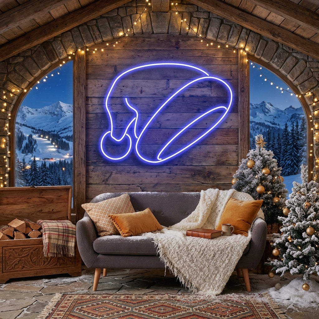 Christmas Hat Neon Sign