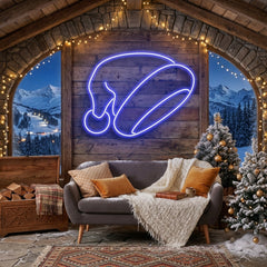 Christmas Hat Neon Sign