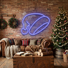 Christmas Hat Neon Sign