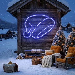 Christmas Hat Neon Sign