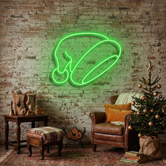 Christmas Hat Neon Sign