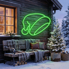 Christmas Hat Neon Sign