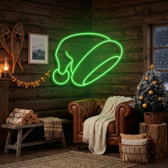 Christmas Hat Neon Sign