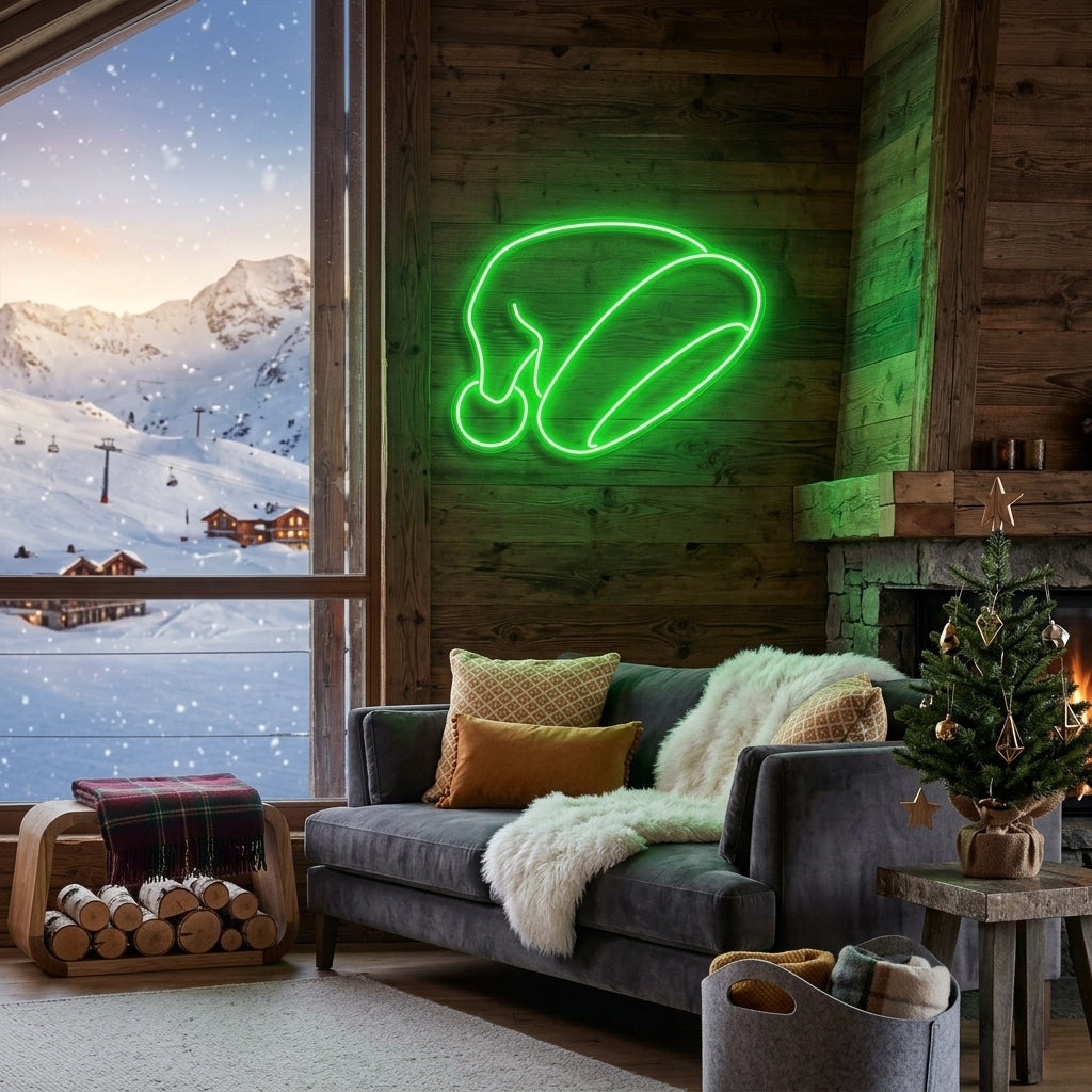 Christmas Hat Neon Sign