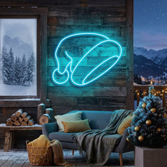 Christmas Hat Neon Sign