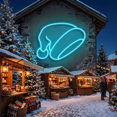 Christmas Hat Neon Sign