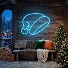 Christmas Hat Neon Sign