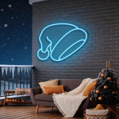 Christmas Hat Neon Sign