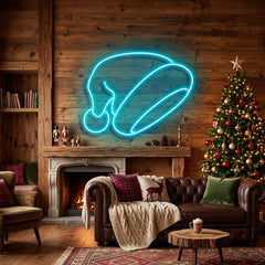 Christmas Hat Neon Sign