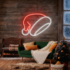 Christmas Hat Neon Sign