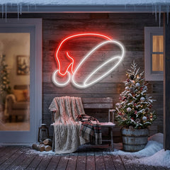 Christmas Hat Neon Sign