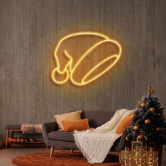 Christmas Hat Neon Sign