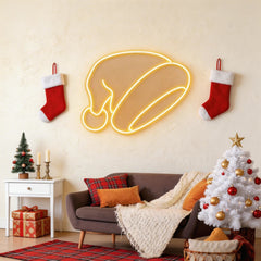 Christmas Hat Neon Sign