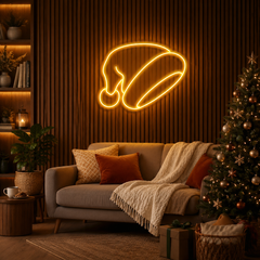Christmas Hat Neon Sign
