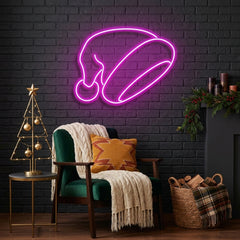 Christmas Hat Neon Sign