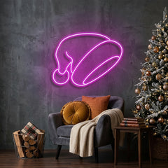 Christmas Hat Neon Sign